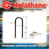 Nolathane Lowering block kit 47924 for Universal Products Premium Quality