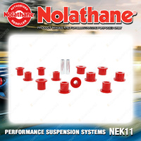 Nolathane Rear Spring kit for Isuzu Bighorn Trooper UBS 16 17 56 Premium Quality