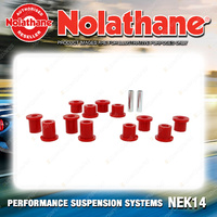 Nolathane Rear Spring kit for Ford Ranger PJ PK 4CYL 11/2006-10/2011