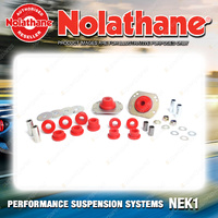 Nolathane Front Control arm/strut rod kit for Holden Crewman VY VZ Monaro V2 VZ