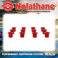 Nolathane Rear Spring kit for Toyota Landcruiser BJ40 42 FJ40 45 HJ45 47