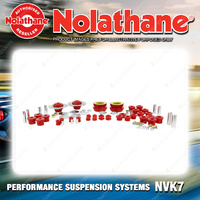 Nolathane Front Rear Essential Vehicle Kit for Holden Caprice Statesman WH WK WL