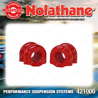 Nolathane Front Sway Bar Mount Bushing Kit 27mm for Kia Sorento XM UM 2009-On