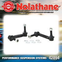 Nolathane Front Sway Bar Link Kit for Foton Tunland P201 AWD 2012-on Adjustable