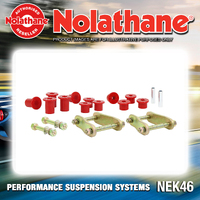 Nolathane Rear Spring Greasable Shackle and Bushing Kit for Holden Colorado RG