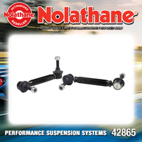 Nolathane Front Sway Bar Link Kit for LDV T60 SK 2017 - On Adjustable