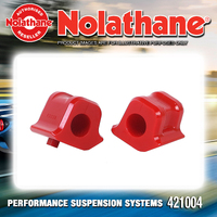 Nolathane Front Sway Bar Mount Bushing Kit for Lexus Ct 200H ZWA10R 2011-On