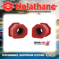 Nolathane Front Sway Bar Mount Bushing for Mitsubishi Challenger PA Triton MK