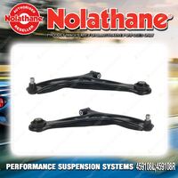 Nolathane Front Control Arm Lower Arm LH+RH for Ford Fiesta WS WT WZ FWD 08-18