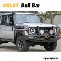 OXLEY Front Bull Bar Basic Fleet for Toyota Land Cruiser 79 Dual Cab 24-On