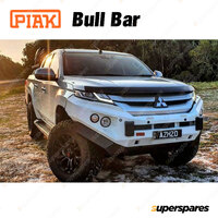 PIAK Elite No Loop Bar for Mitsubishi Triton MR 18-On Orange Tow Black Underbody