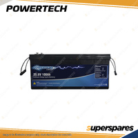 Powertech portable Lithium Deep Cycle Battery 25.6V 100Ah Camping Power