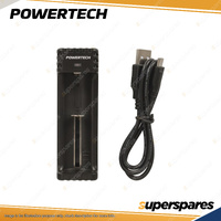 Powertech Single Channel Li-ion Car Smart Battery Charger 4.2VDC Charge Output