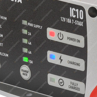 Projecta 12V Automatic 10 Amp 7 Stage Battery Charger Multi Chemistry Lithium