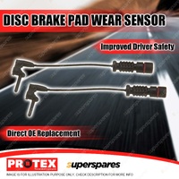 Rear Protex Brake Pad Wear Sensors for Mercedes Benz C180 200 240 250 280 W202