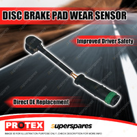 Protex Rear Disc Brake Pad Wear Sensor for Volkswagen Crafter 2.5L Turbo Diesel