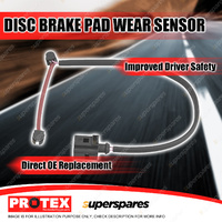 Protex Front Disc Brake Pad Wear Sensor for Porsche Cayenne 4.8L Twin Turbo