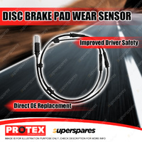 Protex Rear Disc Brake Pad Wear Sensor for BMW 730d 750i Active Hybrid 7 F01 F02