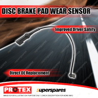 Protex Front Disc Brake Pad Wear Sensor for Ford Transit VN 290S 330L VO 2.2L