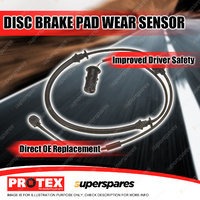 Protex Front Disc Brake Pad Wear Sensor for Holden Astra TS AH Zafira TT 00-on