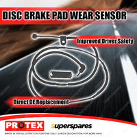 Protex Rear Disc Brake Pad Wear Sensor for Land Rover Range Rover II 4.2L 2.9L