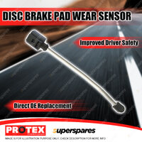 Protex Front Brake Pad Wear Sensor for Volkswagen Golf MK VIII CD Passat T-Roc