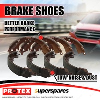 Protex Front + Rear Brake Shoes for Isuzu NPR66 NPR400 6 Stud 1991-2002