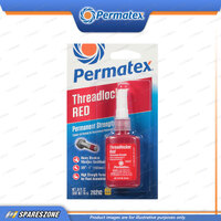 Permatex Permanent & High Strength Threadlocker Red Carded 10ML Anti-Corrosion