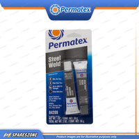 Permatex Steel Weld 4 Minute Multi - Metal Adhesive Epoxy Tube 2 x 25ML