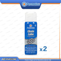 2 x Permatex Chain Lube Lubricants 141G Anti-Wear High-Performance