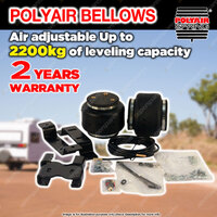 Polyair Bellows Air Bag Suspension Kit 2200kg 50MM Lift for MAZDA BT50 NO DRILL