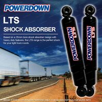 2 x Front POWERDOWN LTS Shock Absorbers for DAIHATSU DV Series DV90 48510-87307A