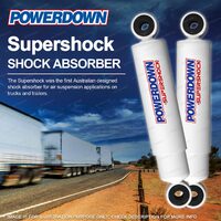 2 x Front POWERDOWN SUPERSHOCK Shock Absorbers for ISUZU LT312J LV314K LV324L