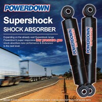 2 x Front Powerdown Supershock Shock Absorbers for Volvo FL6 Premium Quality