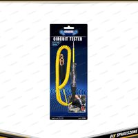 Charge Extra Long Heavy Duty Circuit Tester - with Light & 180cm Coiled Wire