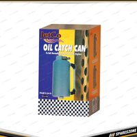 Jetco Large Size Oil Catch Can - 80mm Diameter & Universal Fitment