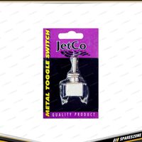 Jetco Universal 2 Pin Metal Toggle Switch - On/Off Premium Quality