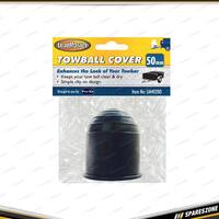 Loadmaster 50mm Diameter Towball Cover - Single Black Tow Ball Cover