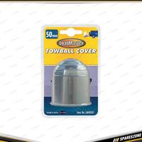 Loadmaster 50mm Diameter Towball Cover - Single Chrome Tow Ball Cover