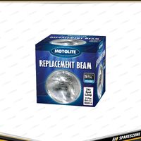 Motolite 24V 250W Spot Lamp Sealed Beam - 5-3/4 Inch Round Clear Lens