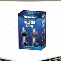 Motolite HB3 9005 100W Halogen Globe - Halogen HB3 9005 Light Bulbs