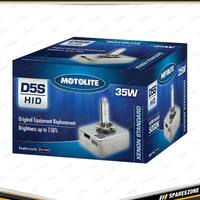 Motolite D5S HID Xenon Globe - D5S HID Xenon Headlight Bulbs Replacement