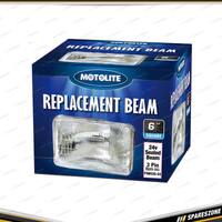 Motolite 24V 50/65W 3 Pin Sealed Beam - 6 Inch 165 x 100mm Square Small Beam