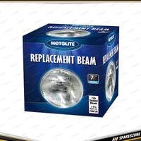 Motolite 12V 75/50W 3 Pin Sealed Beam - 7 Inch 178mm Diameter Round Large Beam