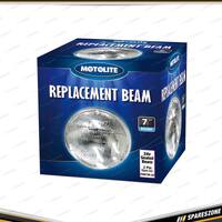 Motolite 24V 75/55W 3 Pin Sealed Beam - 7 Inch 178mm Diameter Round Large Beam