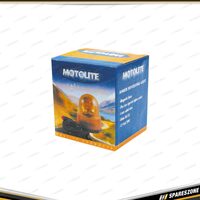 Motolite Amber Revolving Light - with Magnetic Base & 1.5M Coiled Lead