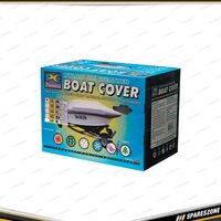 PC Covers Boat Cover - XL Nylon Max Beam Width 2.44M for 5.2-5.8M Long Boat