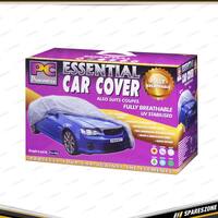 PC Covers Medium Breathable Fabric Car Cover - 457 Long x 165 Wide x 119mm High