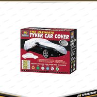 PC Covers Tyvek Car Cover Medium - 4.3 Long x 1.65 Wide x 1.2M High Suit All Car