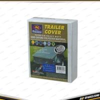 PC Covers Trailer Cover - 600D Oxford Polyester Material 122 x 183 x 8cm